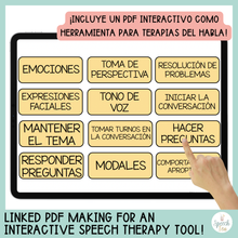 Load image into Gallery viewer, Digital Pragmatic Language for Speech Therapy | Spanish + English BUNDLE