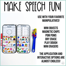 Load image into Gallery viewer, PHYSICAL Phonological Processes Drill Card Activities for Speech Therapy