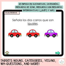 Load image into Gallery viewer, SPANISH Preschool Language Progress Monitoring for Speech Therapy
