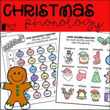 Load image into Gallery viewer, Christmas Phonology Printables
