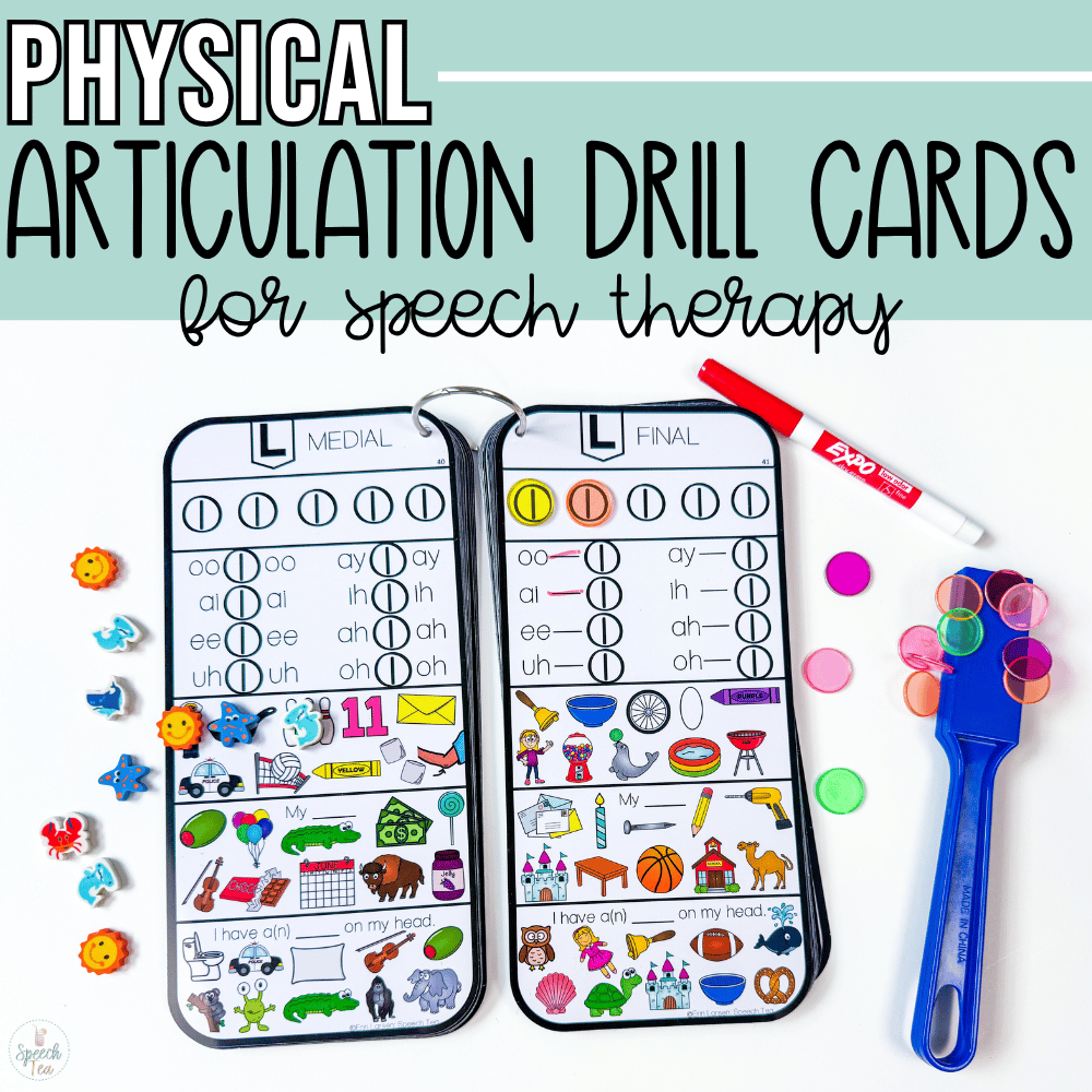 PHYSICAL Articulation Drill Cards *PREORDER* | EST. SHIP DATE AUG. 30