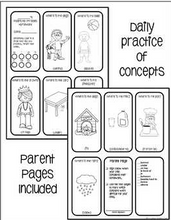 Load image into Gallery viewer, Basic Concepts Homework Mini-books