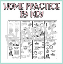 Load image into Gallery viewer, Apraxia Homework Color Sheets