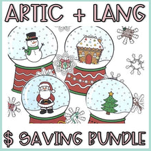 Load image into Gallery viewer, Christmas Speech Therapy Stuffer Craft BUNDLE