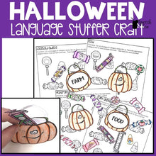 Load image into Gallery viewer, Halloween Language Stuffer Craft