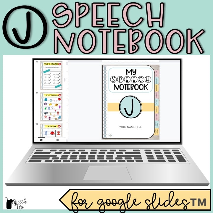 J Articulation Digital Interactive Notebook