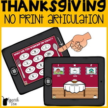 Load image into Gallery viewer, No Print Thanksgiving Articulation