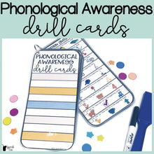 Load image into Gallery viewer, Phonological Awareness Drill Cards