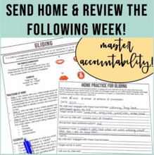 Load image into Gallery viewer, Speech Therapy Home Carryover Handouts and Carryover GROWING Bundle