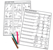 Load image into Gallery viewer, Object Function Interactive Activity Unit for Speech Therapy