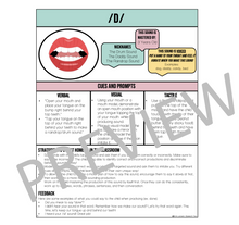 Load image into Gallery viewer, Articulation Handouts and Parent Carryover