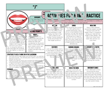 Load image into Gallery viewer, Articulation Handouts and Parent Carryover