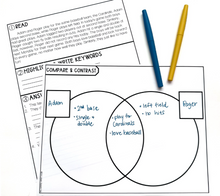Load image into Gallery viewer, Compare & Contrast Interactive Activity Unit for Speech Therapy