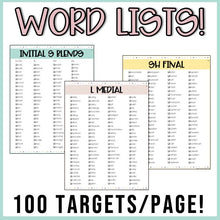 Load image into Gallery viewer, Articulation Lists Bundle
