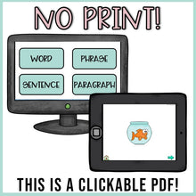 Load image into Gallery viewer, F Articulation Progress Monitoring