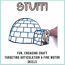 Load image into Gallery viewer, Winter Articulation Stuffer Craft
