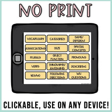 Load image into Gallery viewer, No Print Fall Speech Therapy Drill Cards