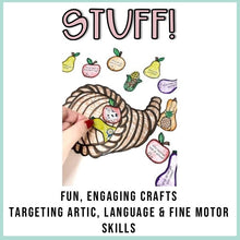 Load image into Gallery viewer, Thanksgiving Speech Therapy Stuffer Craft Bundle