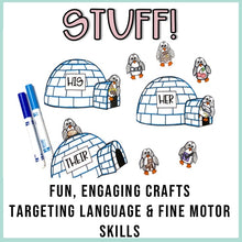 Load image into Gallery viewer, Winter Language Stuffer Craft