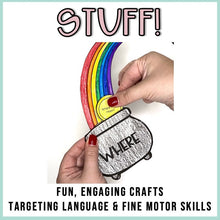 Load image into Gallery viewer, St. Patrick's Day Language Stuffer Craft