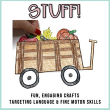 Load image into Gallery viewer, Fall Language Stuffer Craft