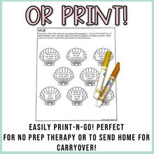 Load image into Gallery viewer, Summer Speech Therapy Stuffer Craft Bundle