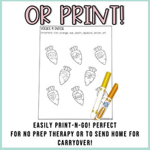 Load image into Gallery viewer, Easter Speech Therapy Stuffer Craft Bundle