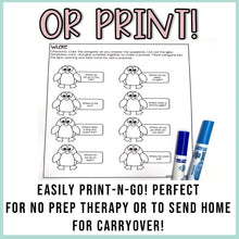 Load image into Gallery viewer, Winter Language Stuffer Craft