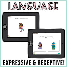 Load image into Gallery viewer, No Print Winter Speech Therapy Drill Cards