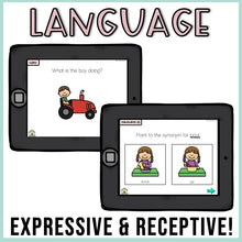 Load image into Gallery viewer, No Print Fall Speech Therapy Drill Cards
