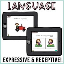 Load image into Gallery viewer, No Print Fall Speech Therapy Drill Cards