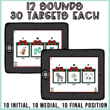 Load image into Gallery viewer, Christmas Speech Therapy NO PRINT Bundle