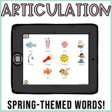 Load image into Gallery viewer, No Print Summer Speech Therapy Drill Cards