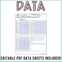 Load image into Gallery viewer, F Articulation Progress Monitoring