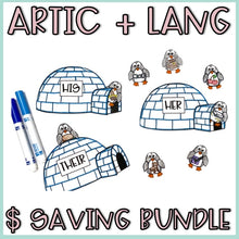 Load image into Gallery viewer, Winter Speech Therapy Stuffer Craft Bundle