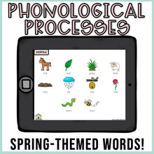 Load image into Gallery viewer, No Print Spring Speech Therapy Drill Cards