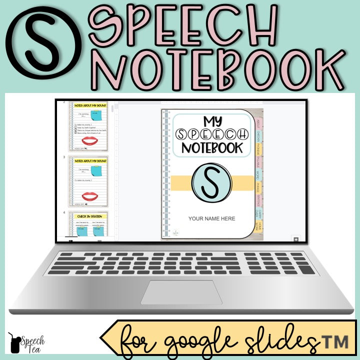 S Articulation Digital Interactive Notebook