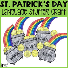 Load image into Gallery viewer, St. Patrick's Day Language Stuffer Craft