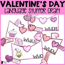Load image into Gallery viewer, Valentines Day Language Stuffer Craft