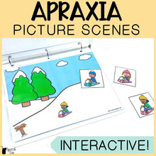 Load image into Gallery viewer, Apraxia Interactive Picture Scene Activities