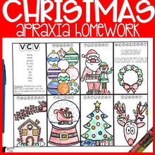 Load image into Gallery viewer, Apraxia Homework Bundle: Seasons and Holidays