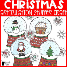Load image into Gallery viewer, Christmas Articulation Stuffer Craft