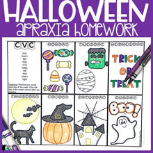 Load image into Gallery viewer, Apraxia Homework Bundle: Seasons and Holidays