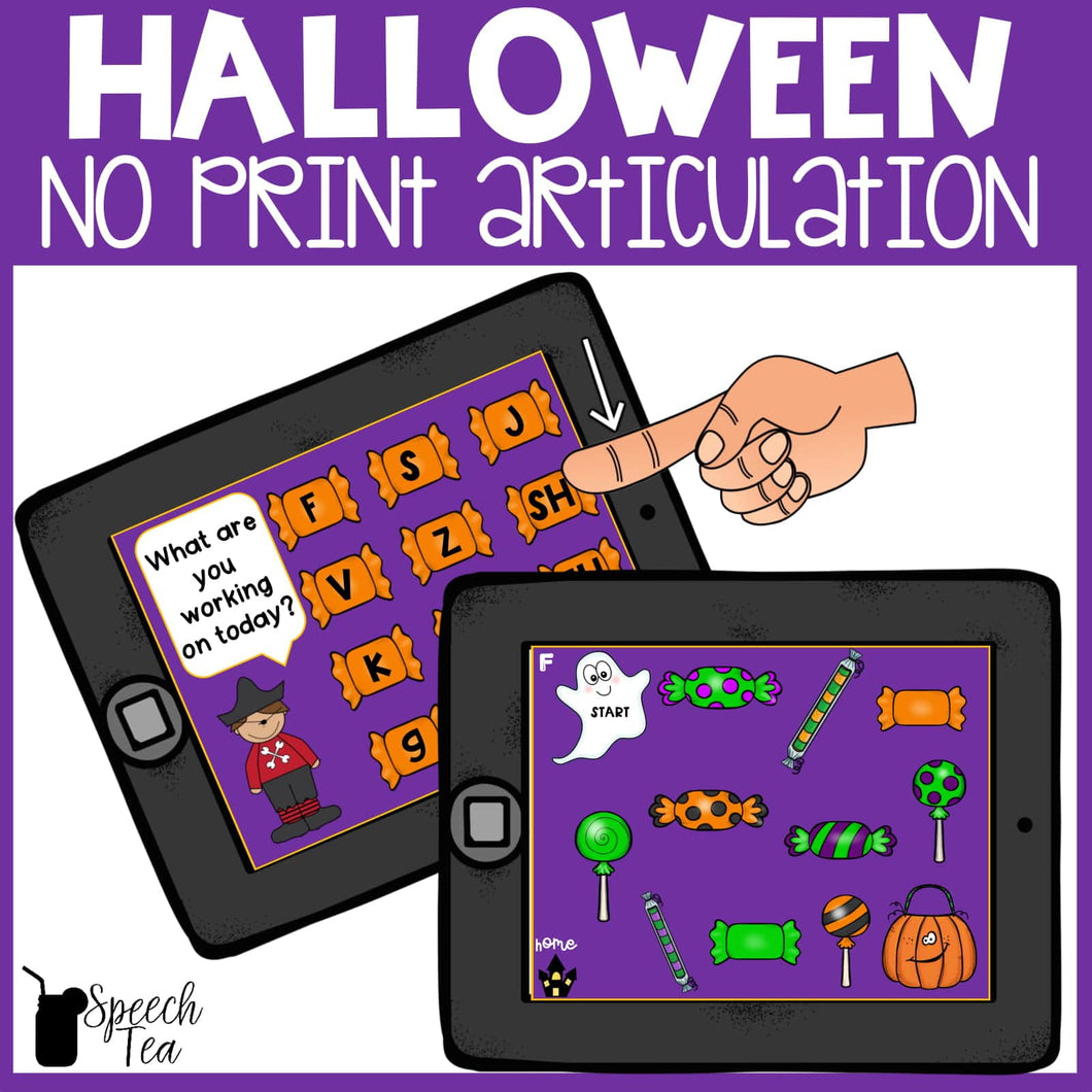 No Print Halloween Articulation