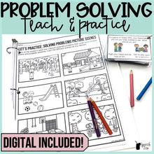 Load image into Gallery viewer, Problem Solving Teach and Practice Unit for Social Language