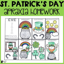 Load image into Gallery viewer, Apraxia Homework Bundle: Seasons and Holidays