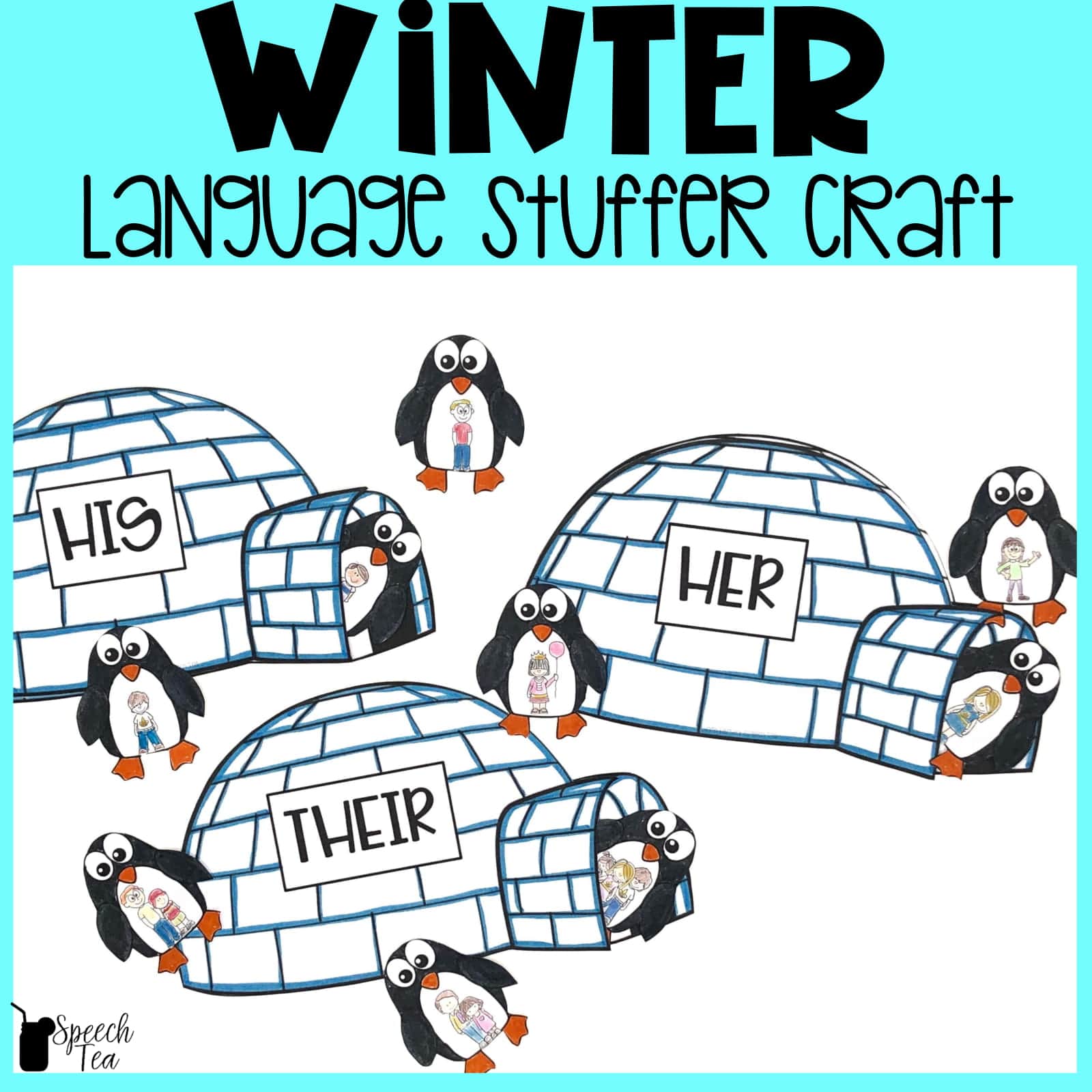 Winter Language Stuffer Craft