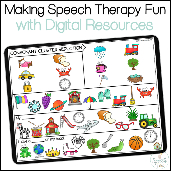 Making Speech Therapy Fun with Digital Resources