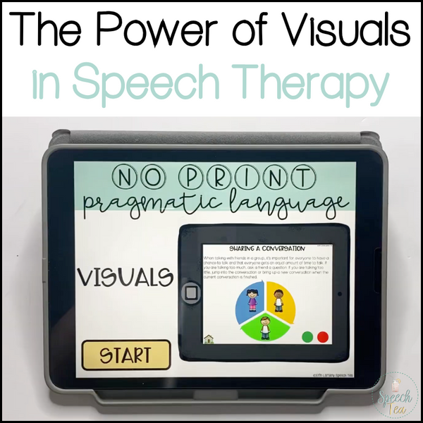 The Power of Visuals in Speech Therapy