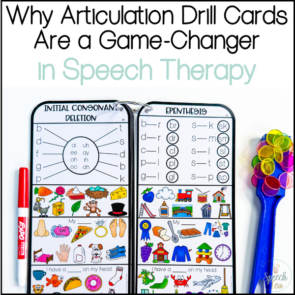 Why Articulation Drill Cards Are a Game-Changer in Speech Therapy